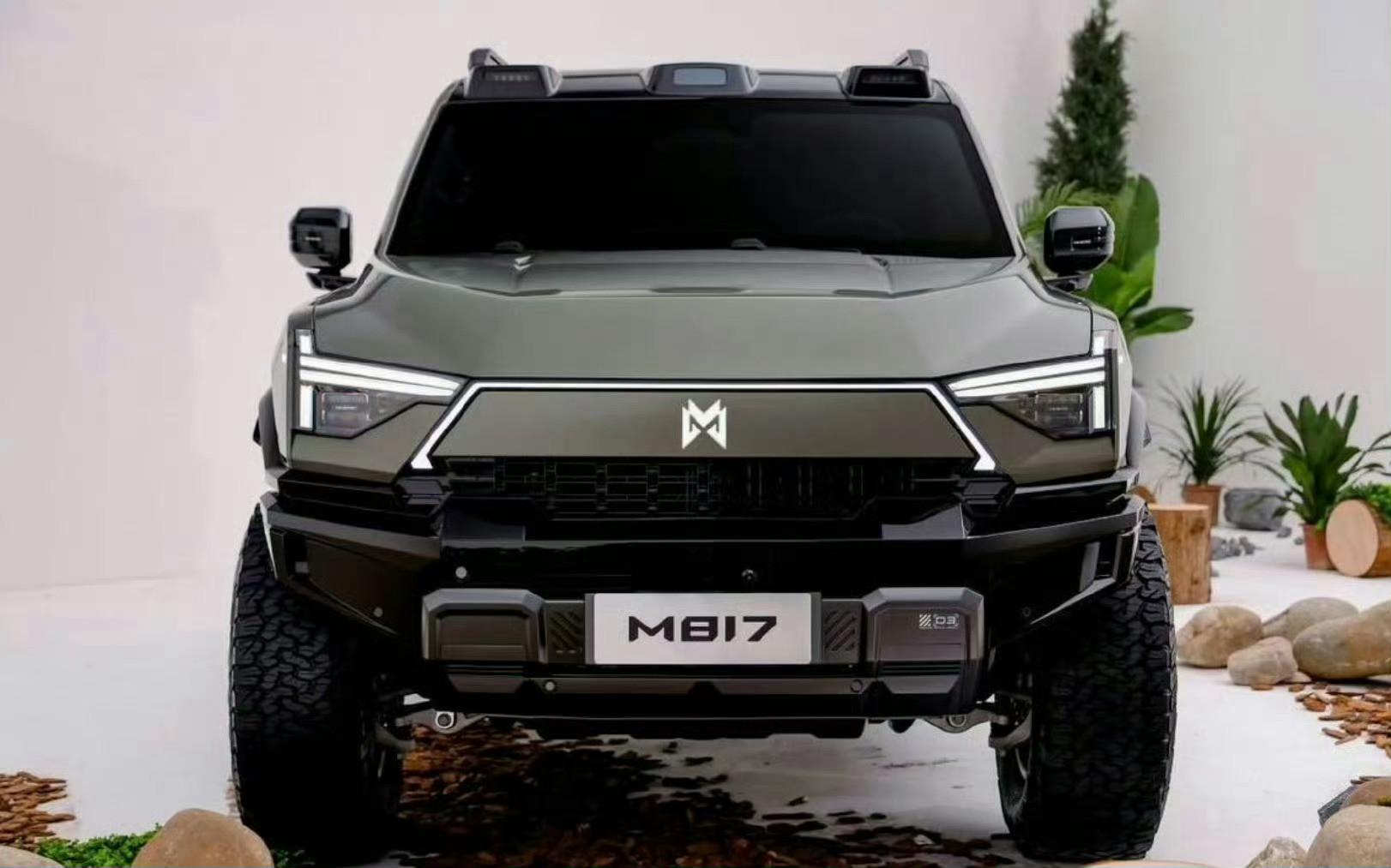 SUV/越野里，我喜欢的三张前脸：猛士M817，设计灵感“东方醒狮”岚图泰山，设