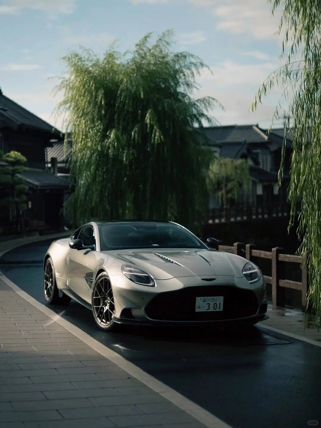 阿斯顿·马丁Vanquish，这组图有一种烟雨江南的感觉绝美车片（图源网络，侵