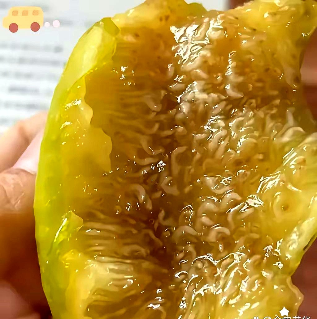 同事递来一颗“糖包子”。据说很好吃。我将信将疑地咬了一口。一股难以名状的
