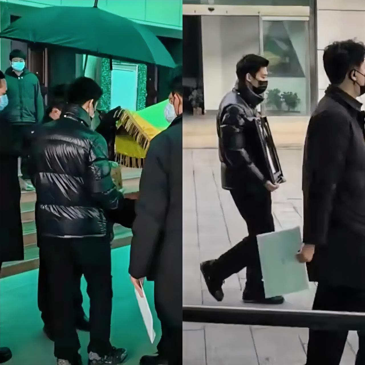 何晴追悼会现场最让人揪心的一幕出现了不是她的遗像出现那一刻，而是她的儿子