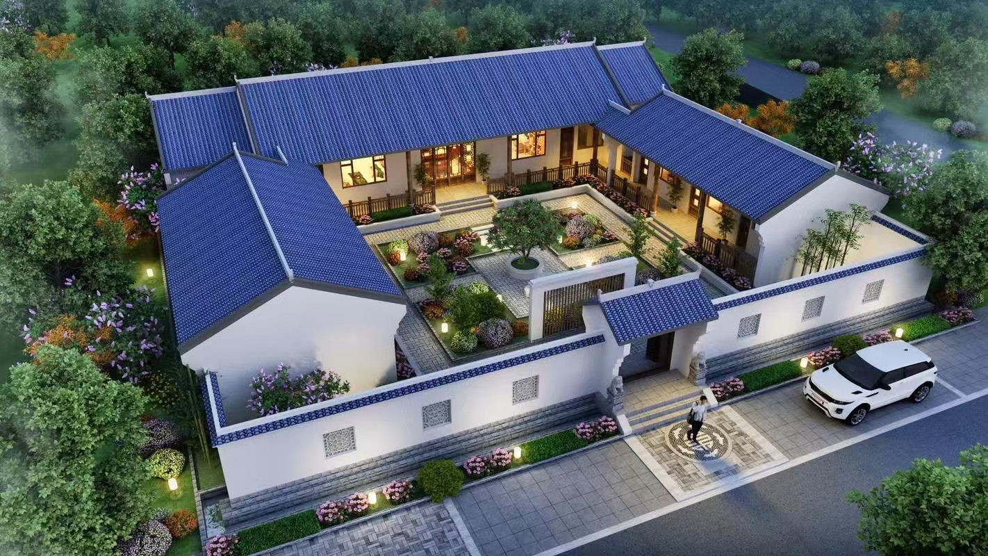 卖掉县城房子，回老家盖房，坐标河南小县城，准备建个三合院。宅基地占地一亩地，大约
