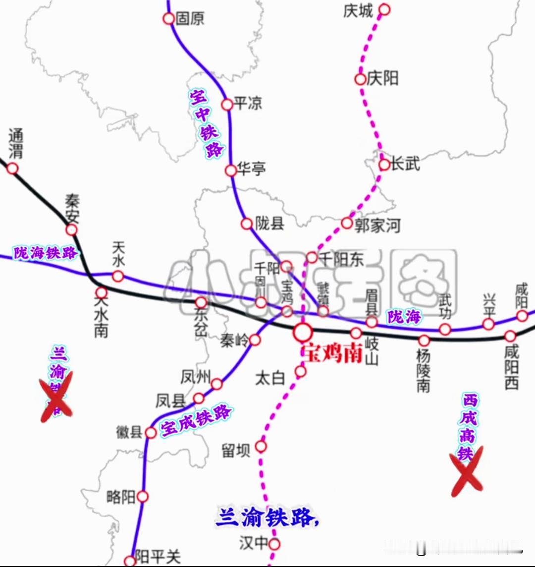 西十高铁全线通车火了！同为陕西，宝鸡落差太大了不少陕西网友看完都感慨宝鸡，想