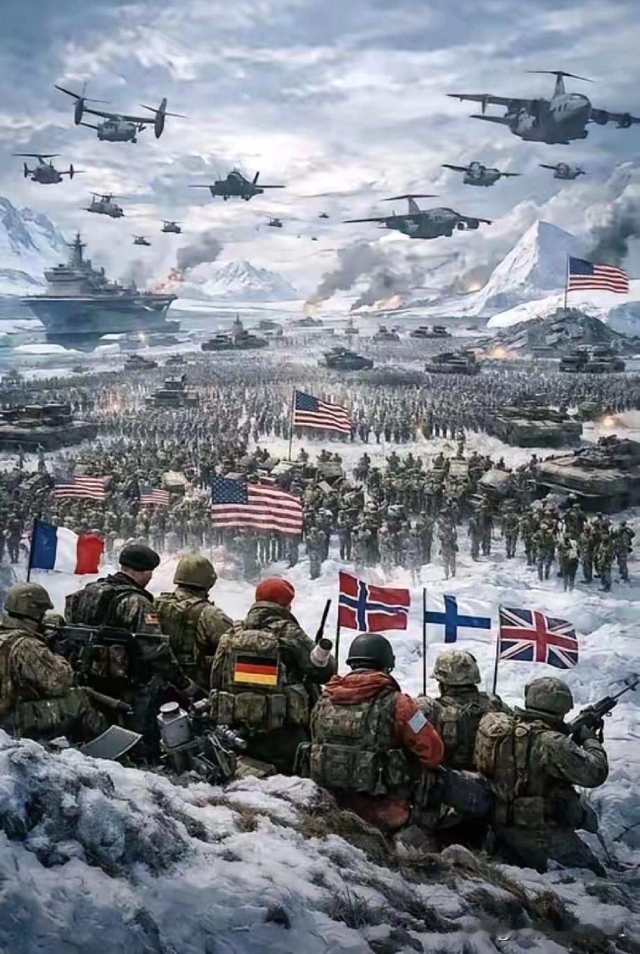 丹麦你应该借鉴一下，格陵兰岛如果搞个杀猪宴可能也不会只有30个所谓的军人前往。