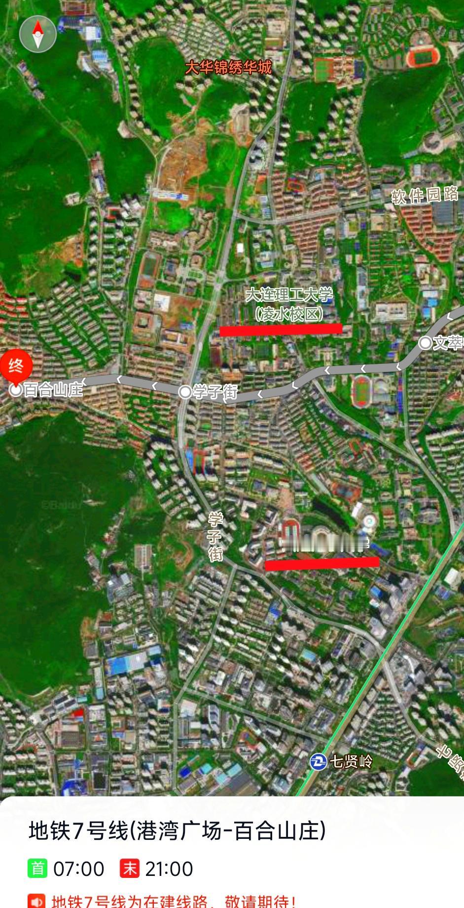 为何大连人这么渴望地铁7号线开工建设呢？主要是因为这是大连唯一完全经过市中心繁华