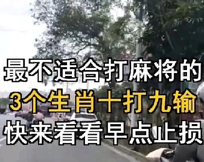 最不适合打麻将的3个生肖十打九输，是你的属相吗？快来看看早点止损打麻将这件事