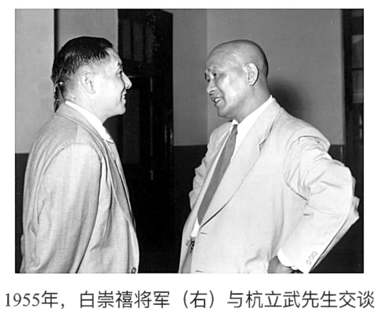 没想到曾经敢和蒋介石分庭抗礼的桂系大佬“小诸葛”白崇禧，晚年在台湾连见客都在特务