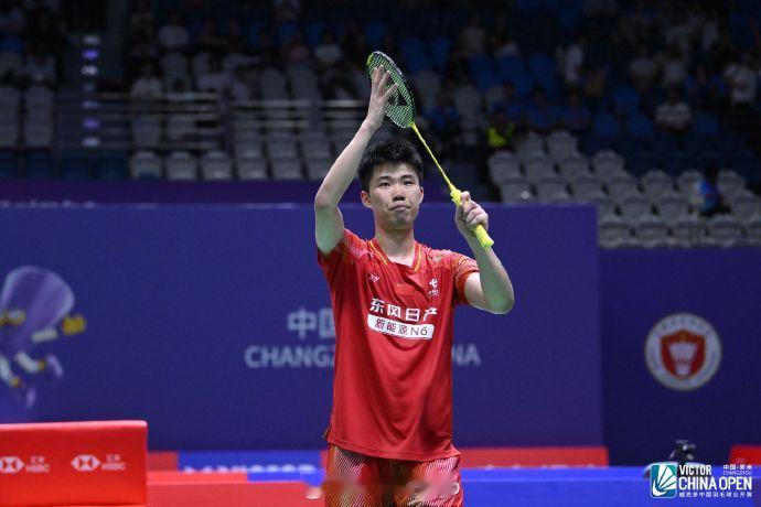 2026中国羽毛球公开赛国羽男单集体无缘4强翁泓阳25-27、14-21