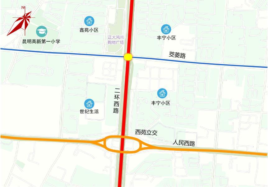 昆明网民给书记留言建议优化茭菱路与二环西路交叉口交通秩序近日网民通过人民网领