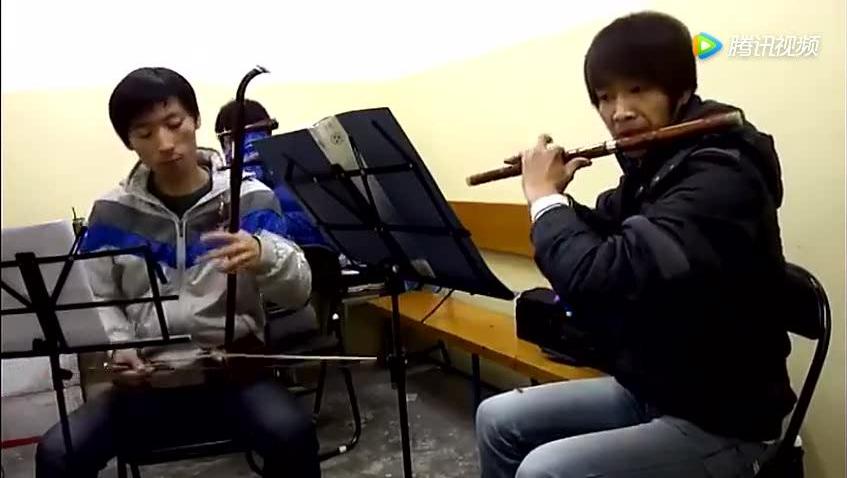 铁血丹心(笛子、吉它合奏)_土豆视频
