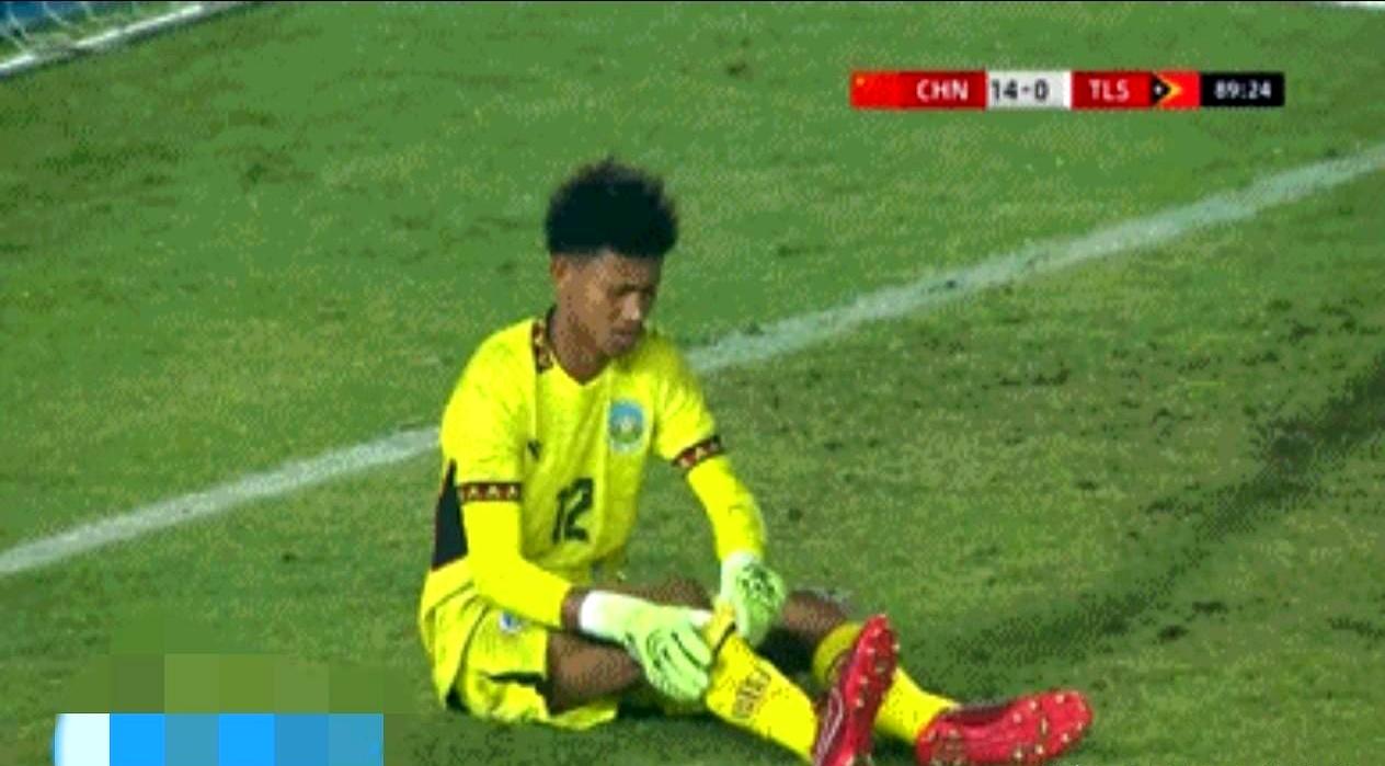 太残暴了！U16国足14:0大胜，唯有一位球员表现不佳！这场比赛替补赵松