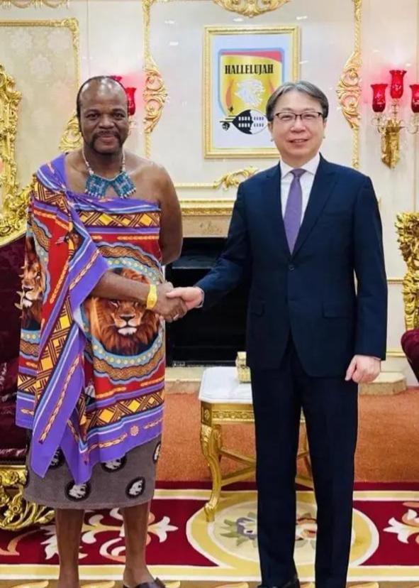 *打脸现场！斯威士兰特使抵台，亲绿台媒狂吹“坚定挺台”，真相直接戳破台独谎言——