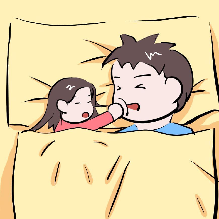 孩子分别和爸爸、妈妈、老人睡会有什么区别? 3岁后你就知道了!