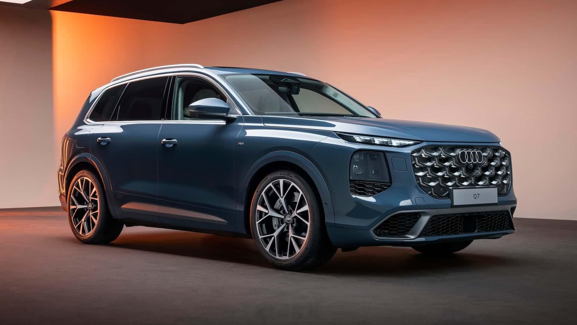 奥迪正式发布了针对其中型豪华SUVQ7及高性能版SQ7的2027款重大改款车