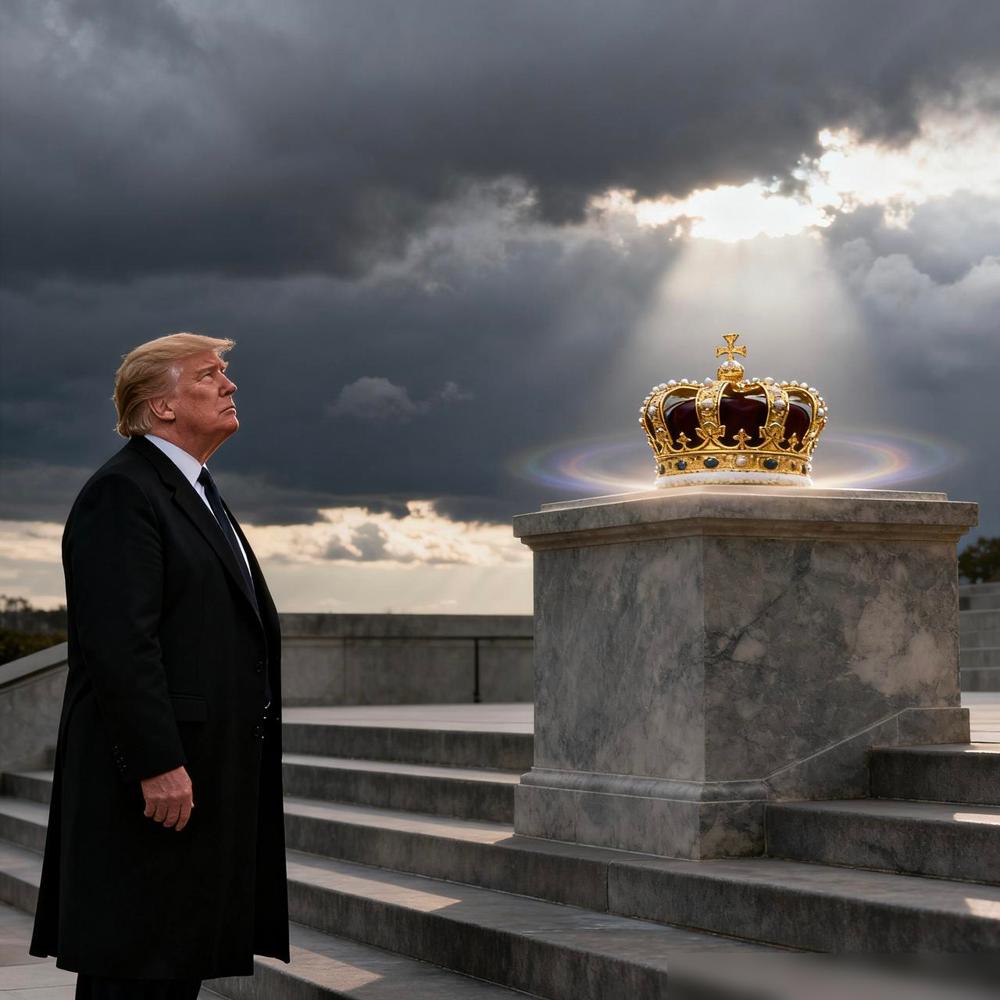 特朗普不想当美国总统，而是想当国王叫所有美国人听他差遣，如果他真这样想那就大错特