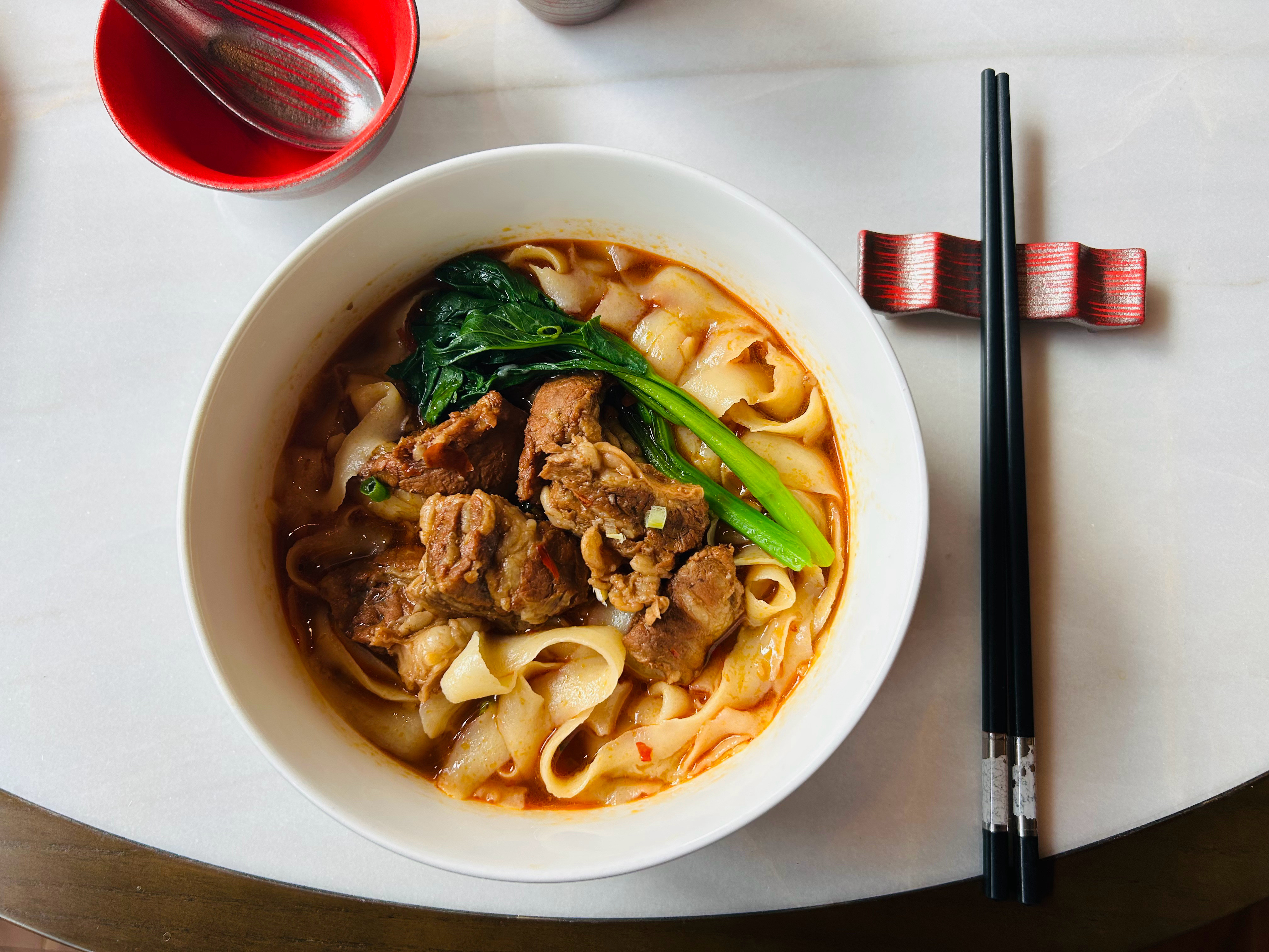 118的红烧牛腩面，感觉如何​​​