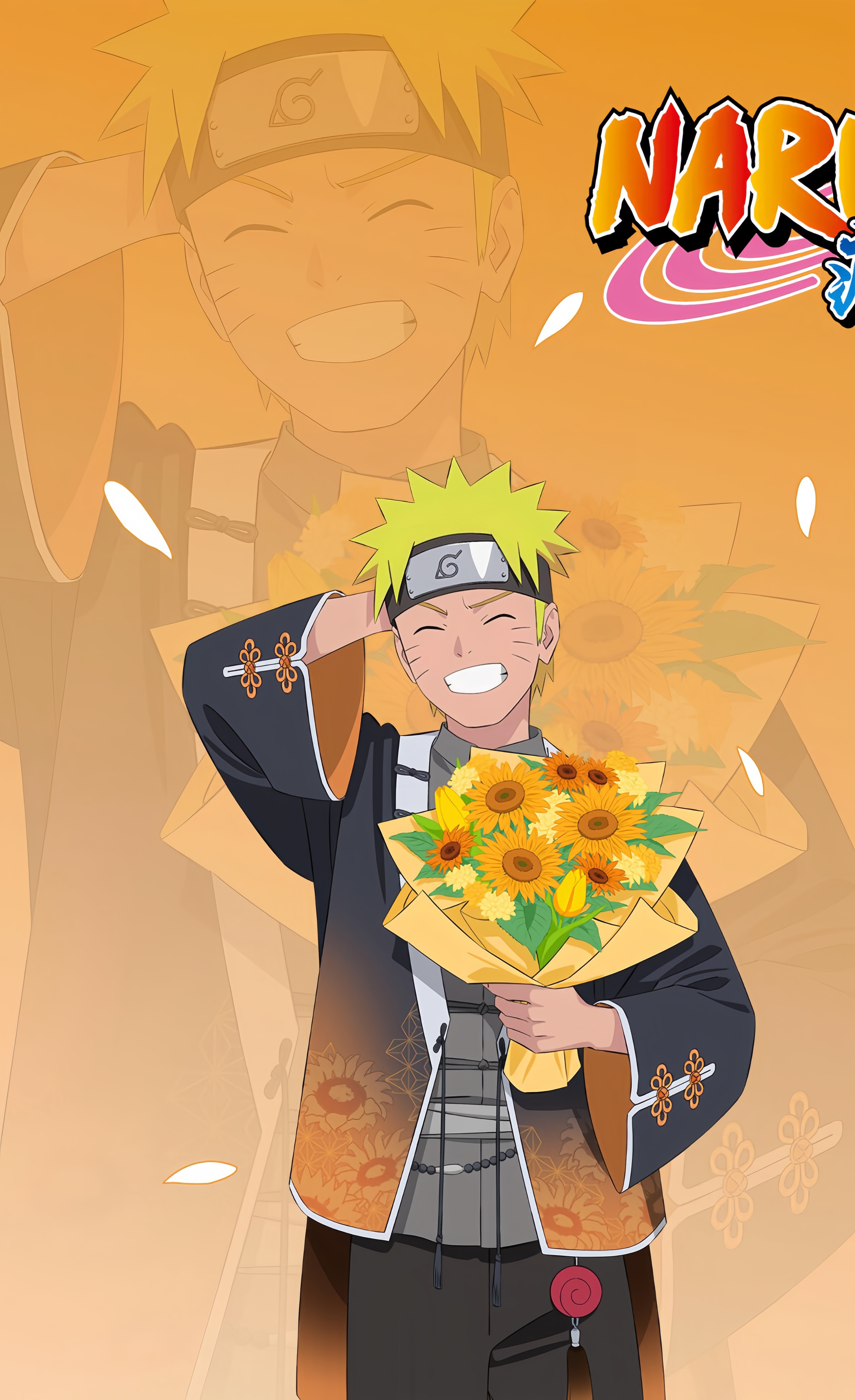 『火影忍者疾风传』都爱漫“花束系列”全新周边插图公开！火影忍者漩涡鸣人宇智波佐