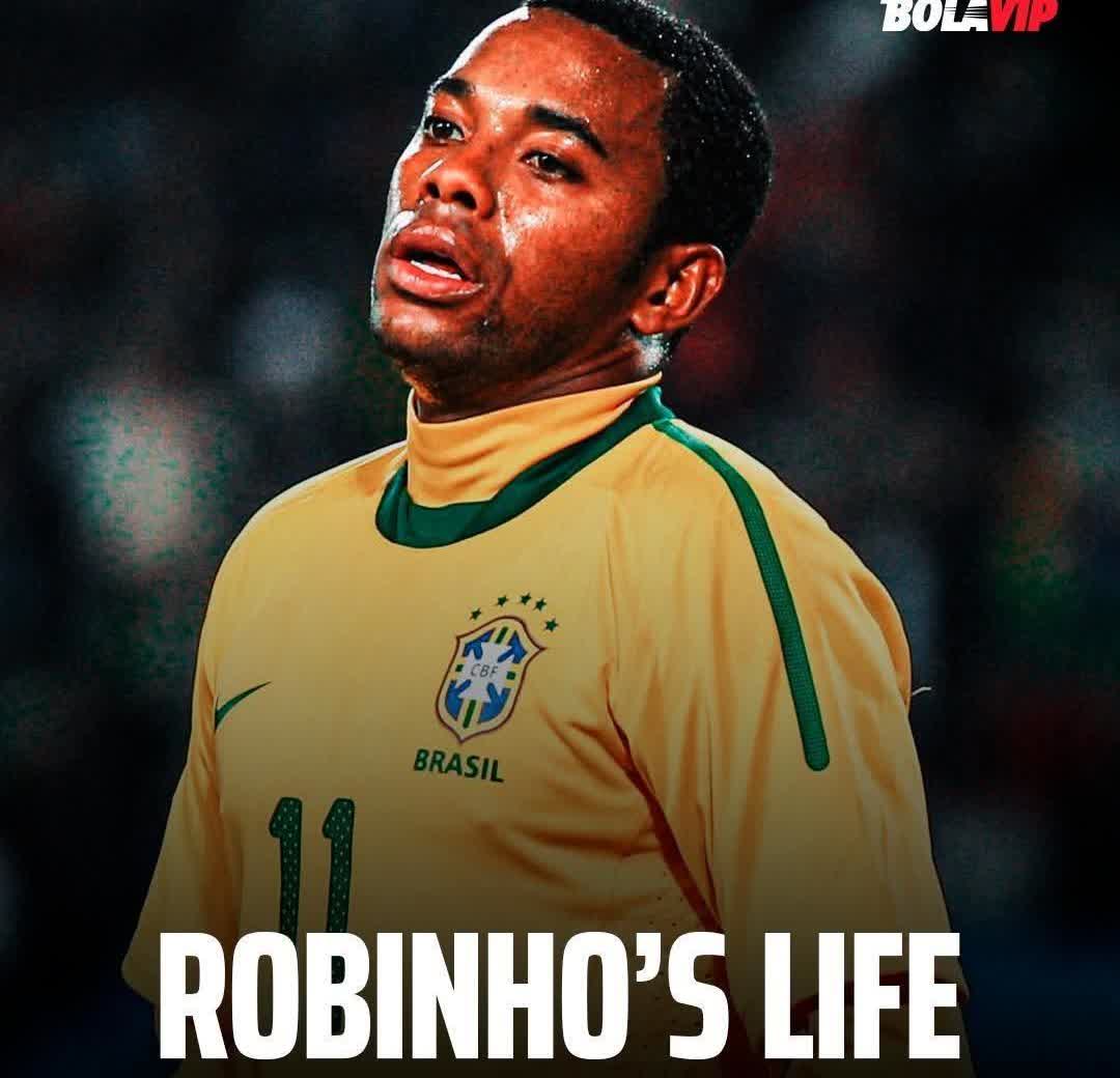 ⚠️🇧🇷罗比尼奥（Robinho）正在圣保罗服刑，刑期为9年。据巴西有线电