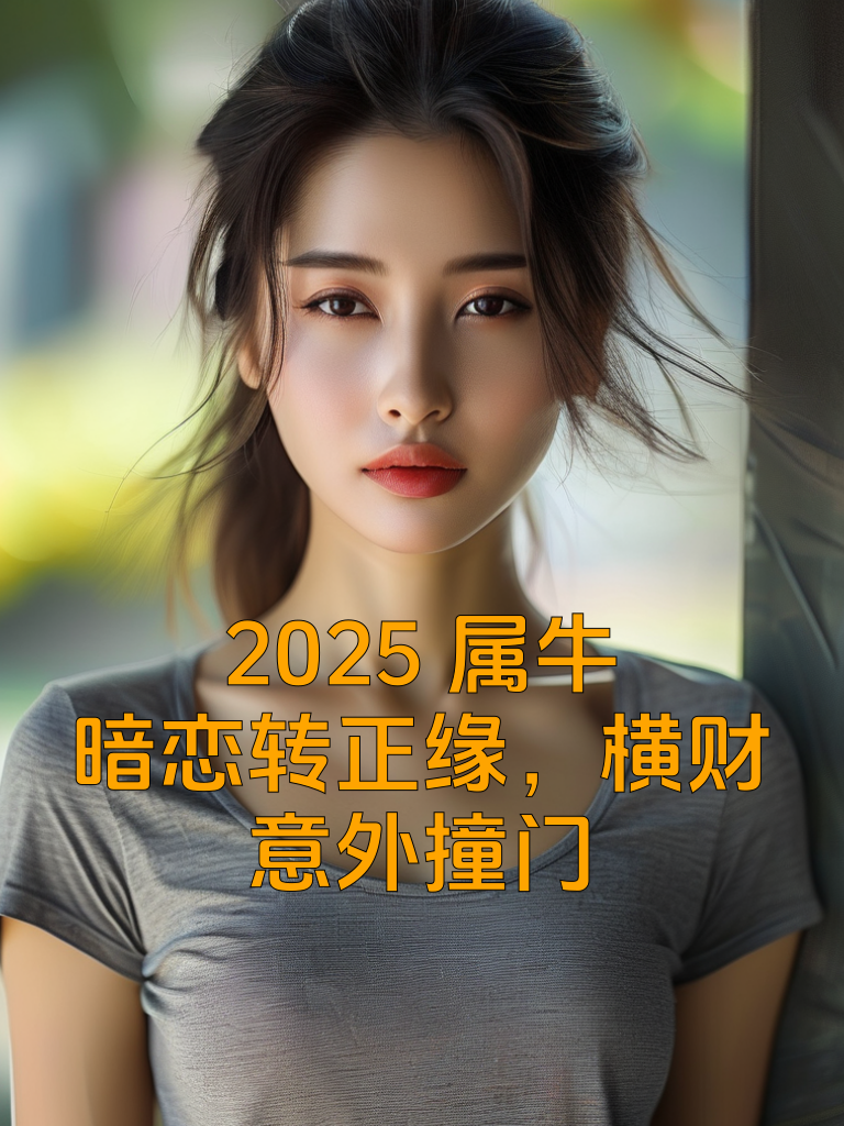 2025属牛：暗恋转正缘，横财意外撞门