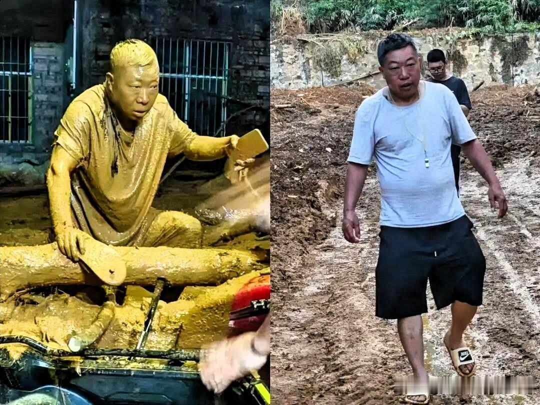 山洪里的“泥人”村组长，救了全村60条人命！一身黄泥，满脸疲惫，谁能想到这