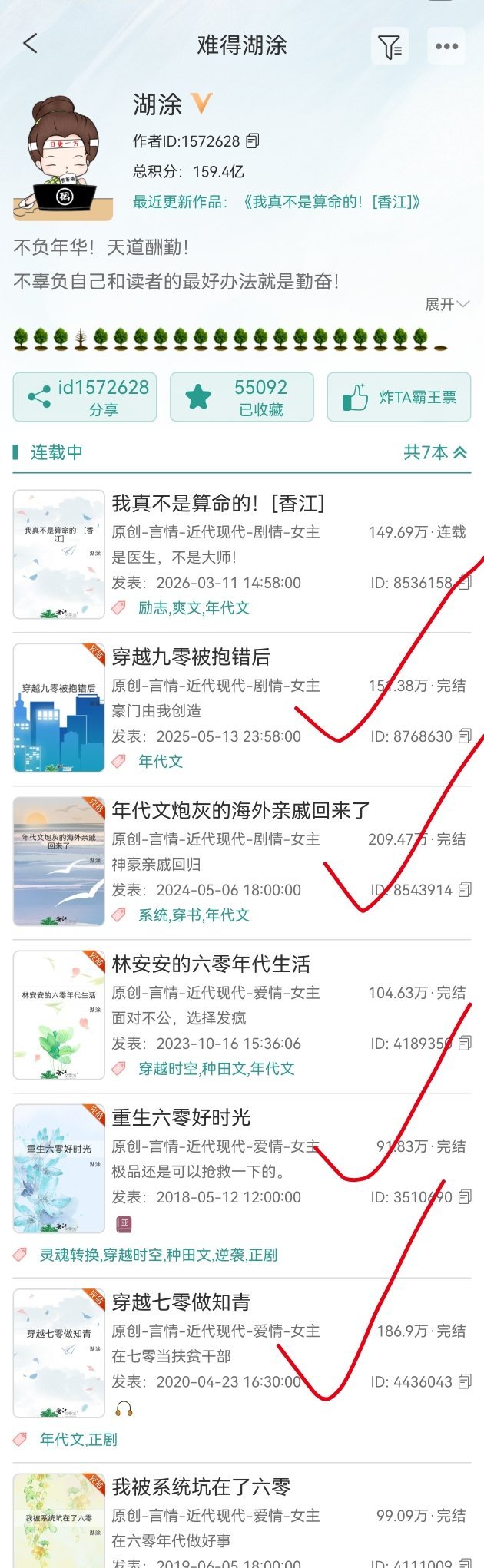 湖涂真的是年代文大神，我已经看完她四本年代文了，按照好看度来排的话九零＞炮灰＞七