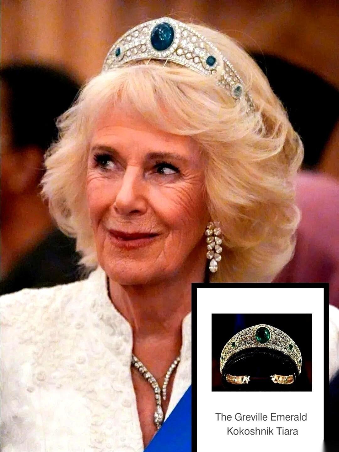 聊聊卡米拉。她现在的位置，往前看，是伊丽莎白二世女王的影子；往后看，是维多利亚