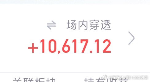 今天最多的时候盈利7万！结果跳水给我跳的