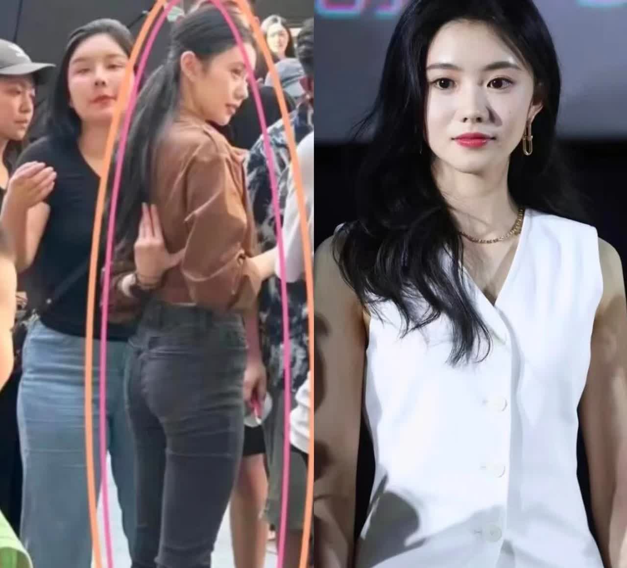 终于明白，​张艺谋为什么看好她了，直到看到她的路人视角照片，我直接被惊艳