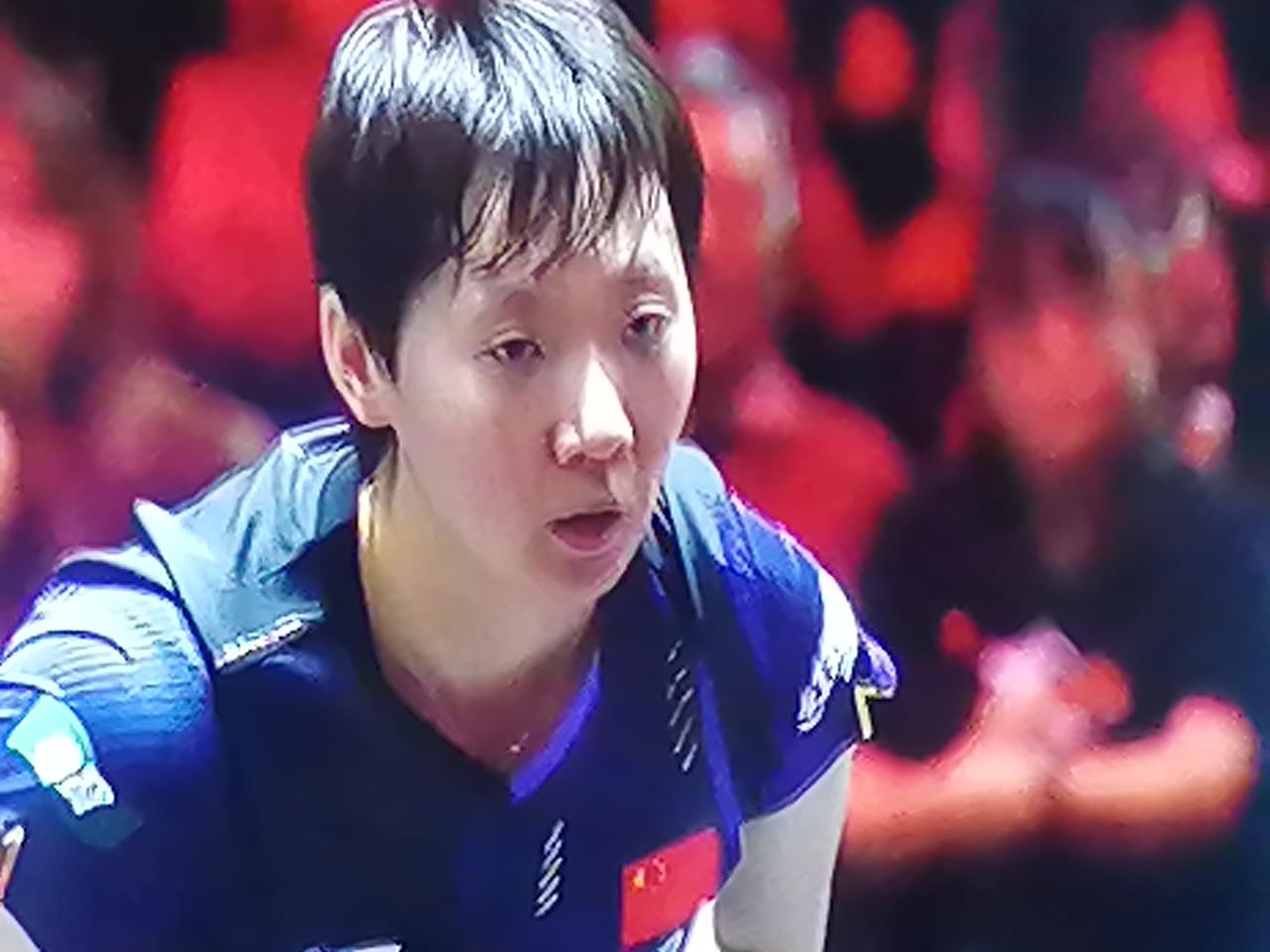 曼昱啊曼昱！今天是什么情况啊！居然0:3输给了大藤沙月。不过大藤沙月今天发挥