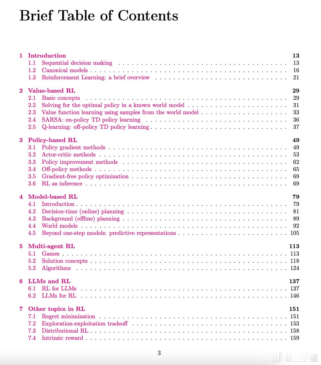 216页强化学习综述谷歌DeepMind强化学习综述216页强化学习（RL）综述