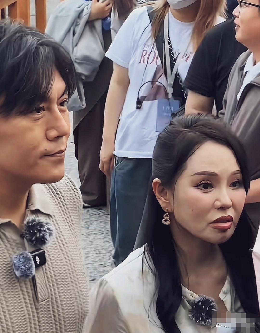 伊能静的脸又肿又僵，花钱医美也不显年轻！