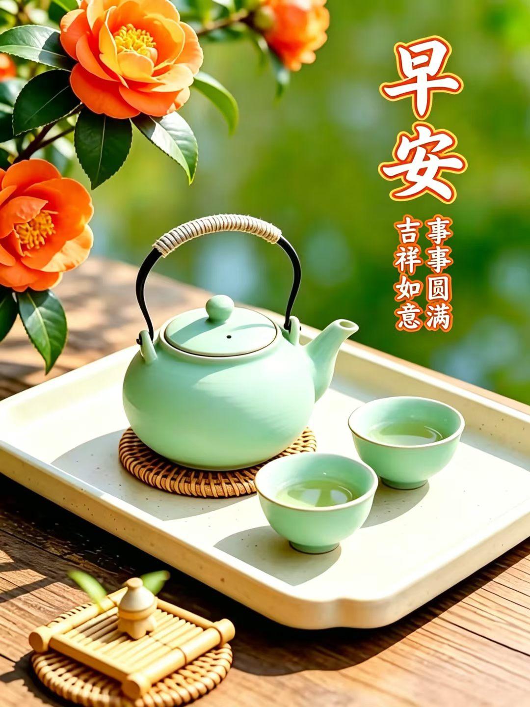 早上好，愿大家笑口常开，福气满满