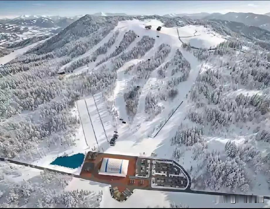 包头的雪友们有福气啦！包头首个大型滑雪场落户石拐区，将于2026年1月中旬与大家