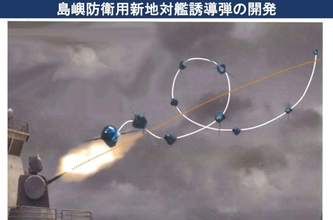 昨天日本防卫省罕见公布了新型反舰导弹的测试画面核心亮点是末端突防时的“螺旋滚筒