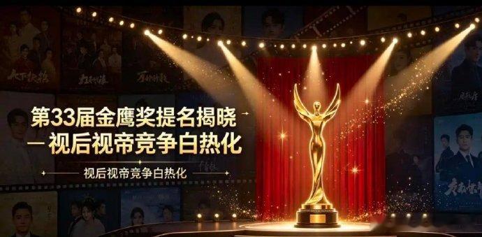 网传金鹰奖视帝视后六强曝金鹰奖砍掉人气奖和金鹰女神网传金鹰奖改革，砍掉人气奖与金