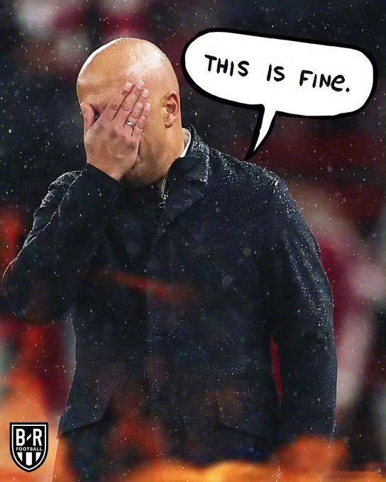 相当乏味的一场平局。斯洛特的布阵和换人都没有解决进攻端只有宽度没有层次的问题，两