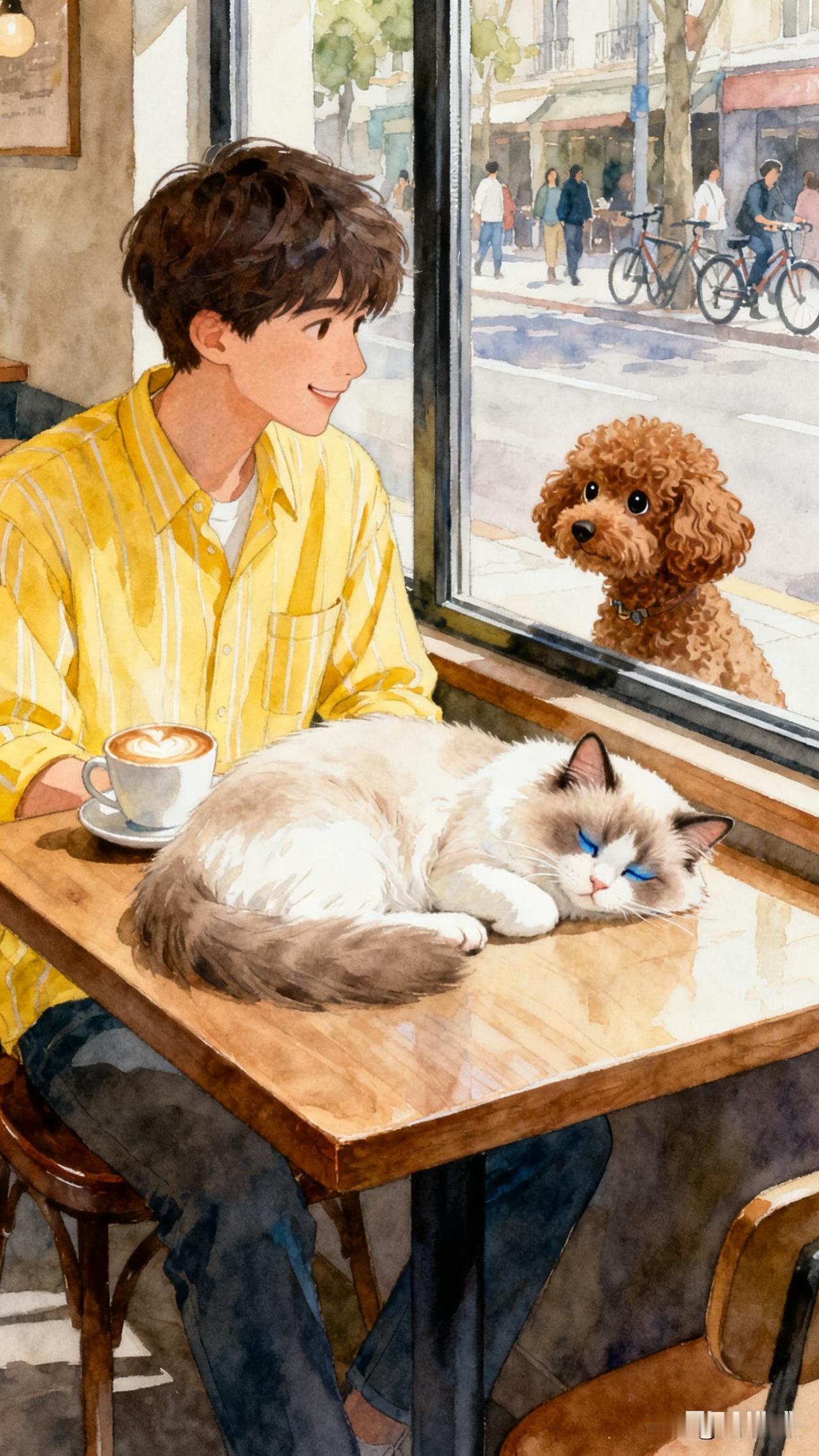 现在的年轻人怎么都喜欢养猫养狗明明都挺懒的但是养起宠物来好像又很勤快了在家