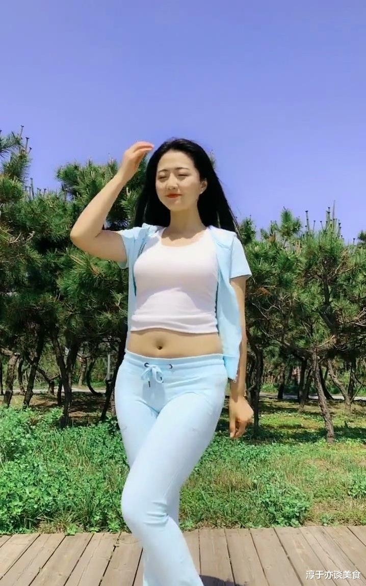 活力运动装美女, 跳舞的目的是为了减肥?