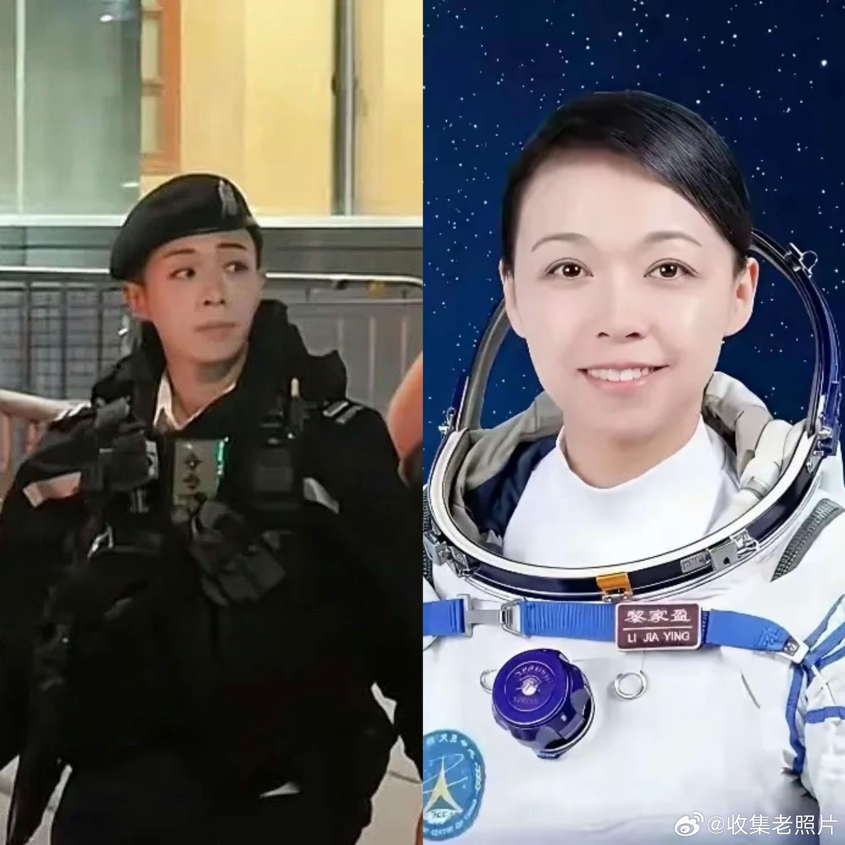 航天员黎家盈，十年磨一剑！从香港巡逻警察，变身航天女英雄。