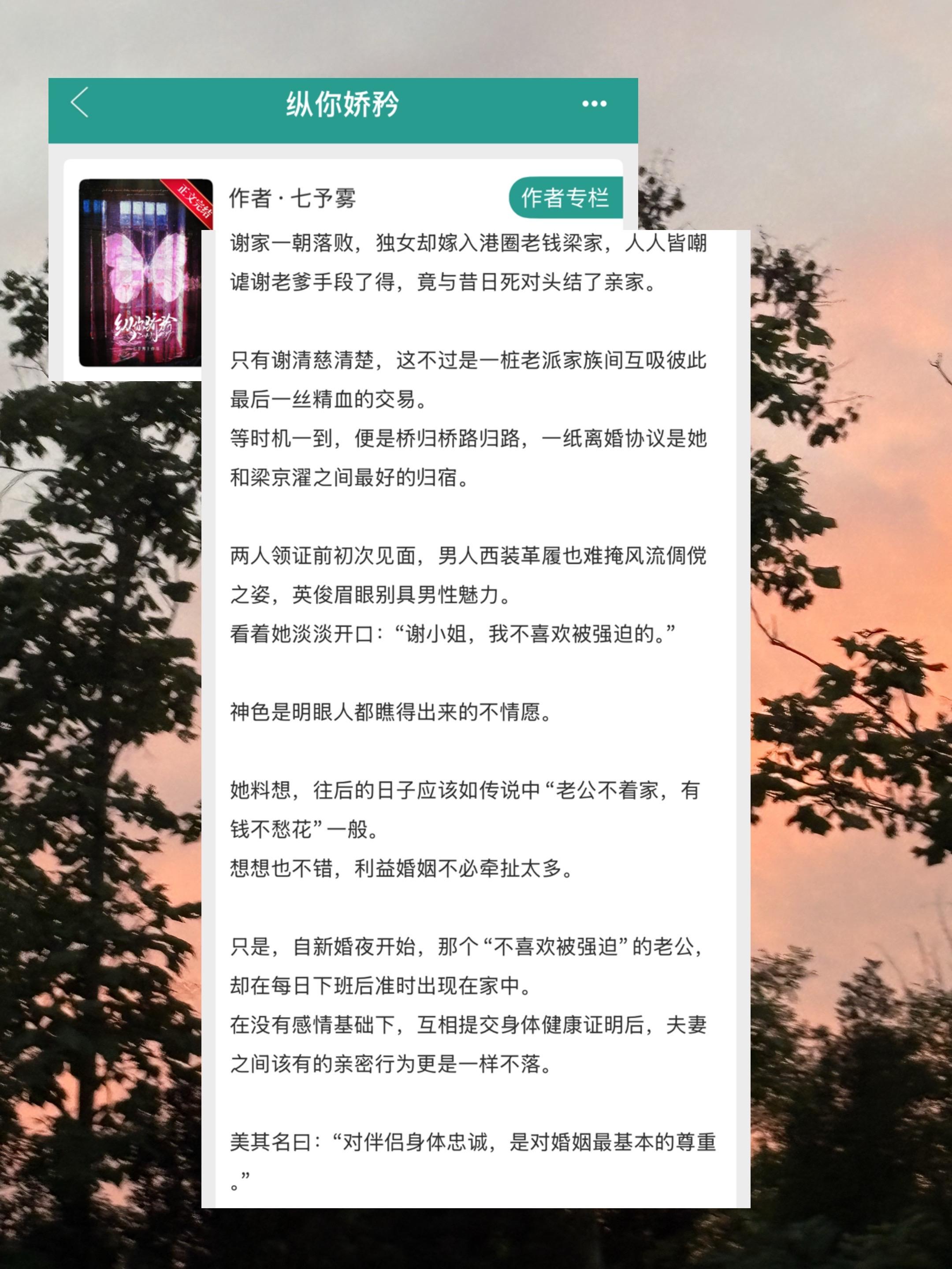 言情小说 言情 宝藏小说 推文 推书