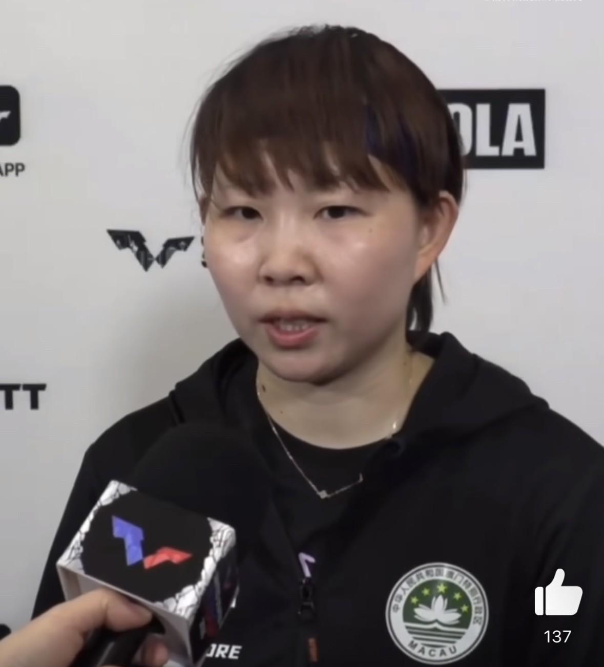火药味很重的一场比赛。朱雨玲：我从和伊藤美诚握手时，就感觉到她在紧张了。五年前