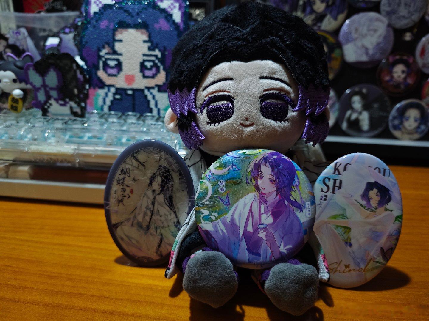 #蝴蝶忍#🦋#蝴蝶忍平安幸福#🦋#蝴蝶忍#喔喔喔喔喔喔喔喔喔喔！七夕物料到了发个返图🤤🤤🤤