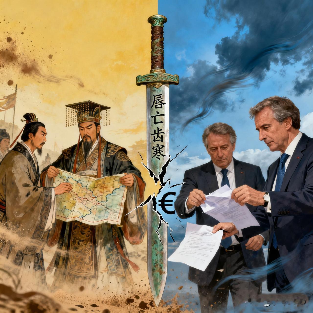 从古代战国时期的楚国，看现在的欧洲国家在遥远的古代，战国时期的中国，群雄逐鹿