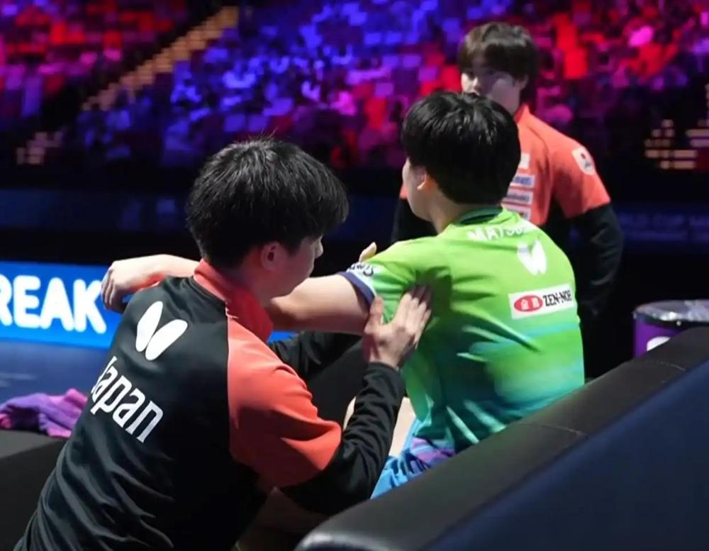 别吹松岛辉空了，他走的每一步，都踩着王楚钦撕裂的肩袖。你看他那套反手快撕，跟