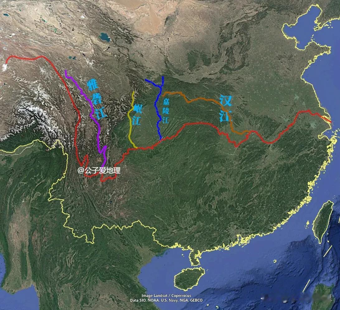 谁才是“长江第一大支流”？这个问题在地理爱好者的圈子里，几乎能引发一场“江河辩论