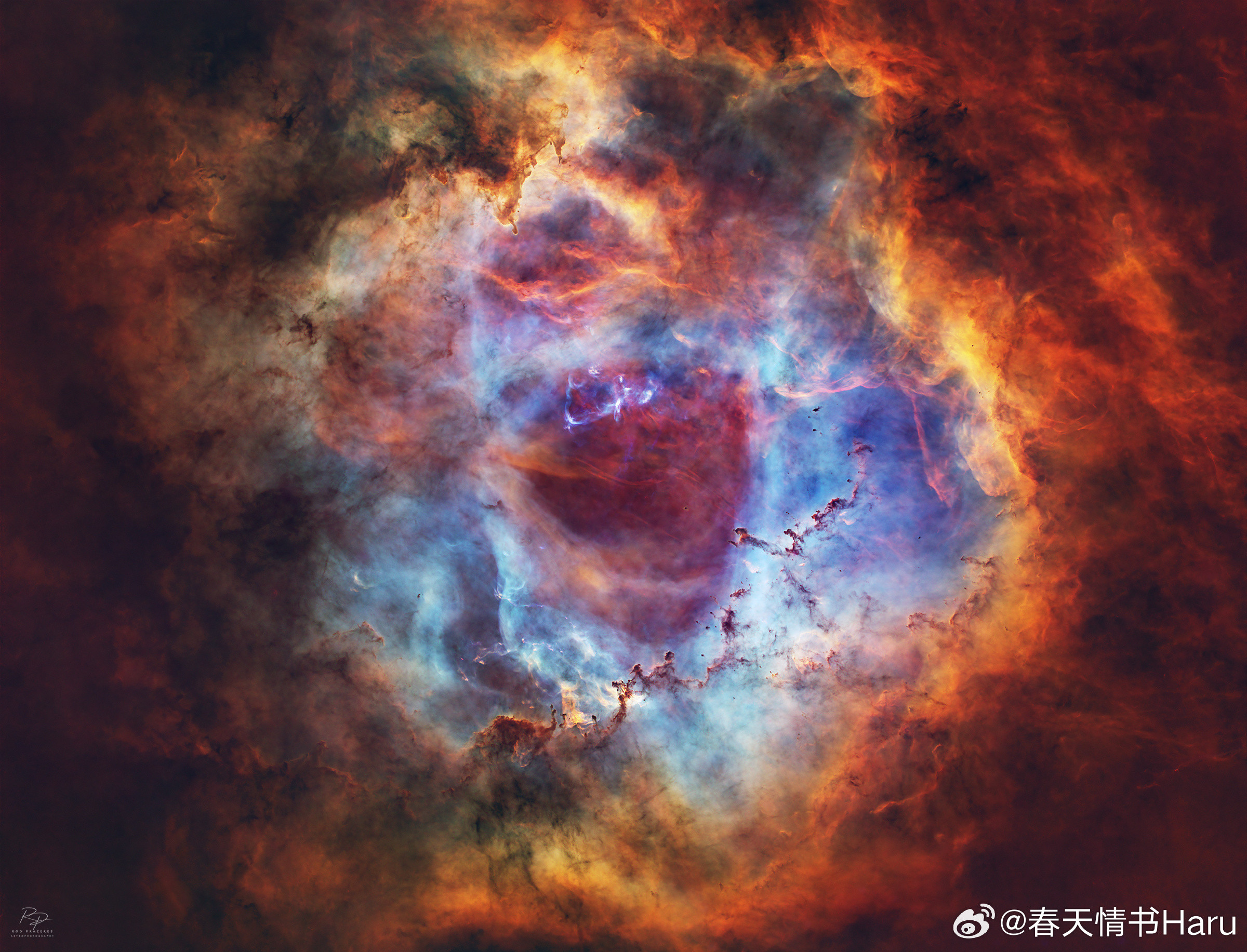 《挽救计划》片尾演职员表的背景太空图片，并不是CG生成，而是来源于天文摄影师Ro