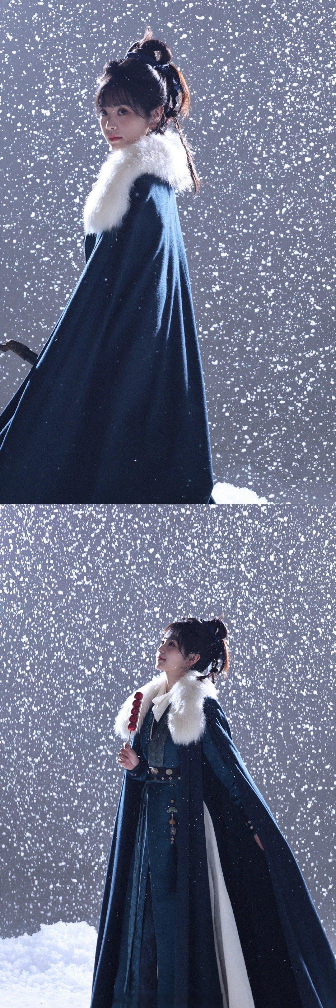 田曦薇《逐玉》樊长玉最新剧照，可萌可飒！！