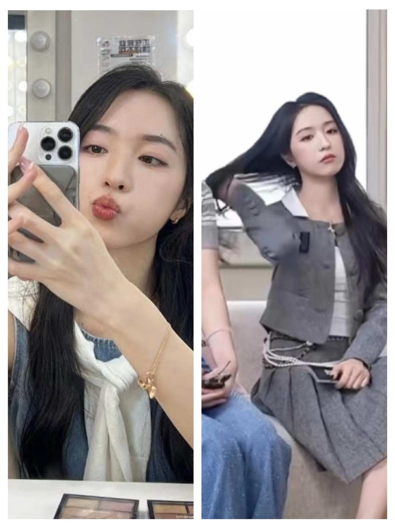 我把翁青雅的照片发给了豆包，我想让豆包告诉我，她的父母到底是谁？因为我实在不