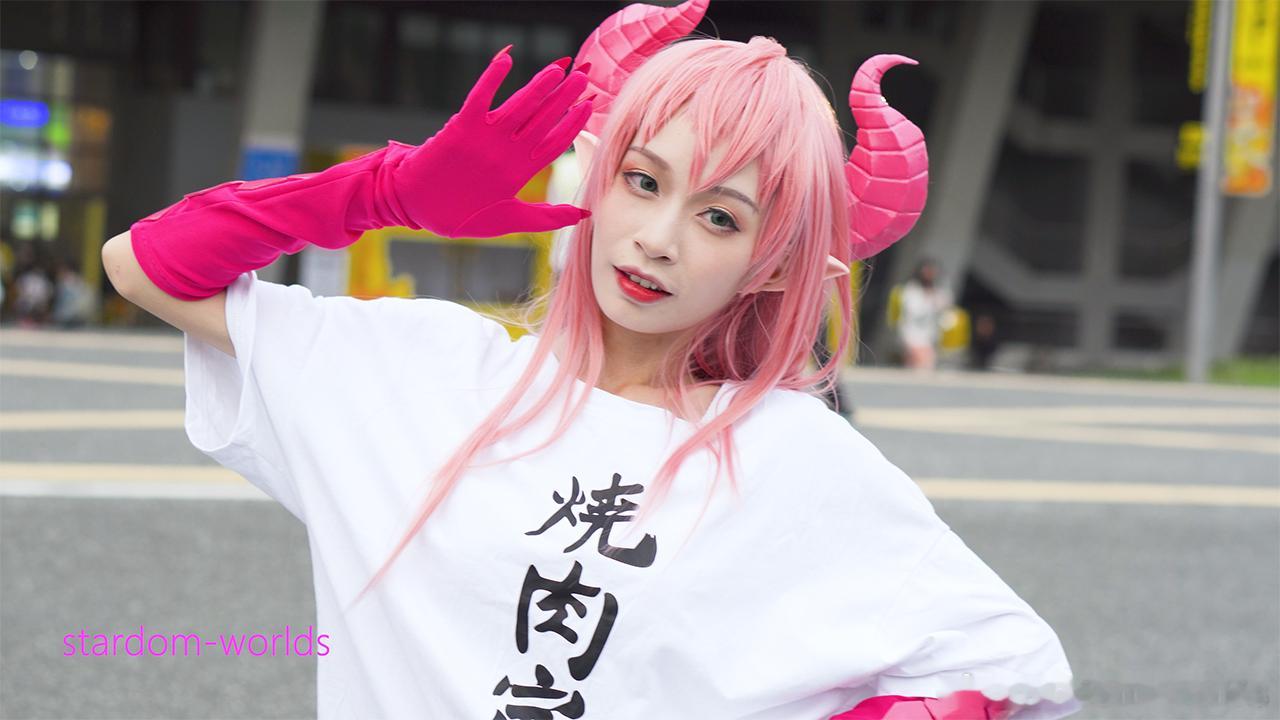 2021广州CICF漫展异世界迷宫黑心企业莉姆cos