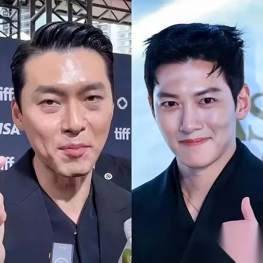 43岁玄彬的脸，给男人敲了警钟不是老了丑了，是油得太刺眼。韩星好像把“脸