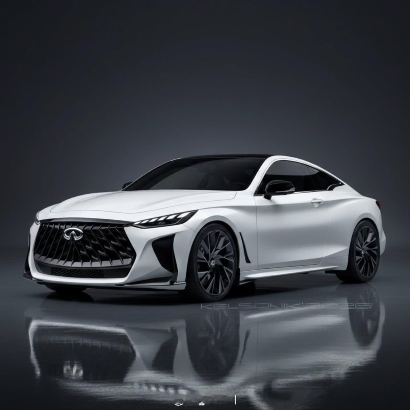 下一代英菲尼迪QX60渲染图【新车渲染】下一代英菲尼迪QX60渲染方案一，圆尾